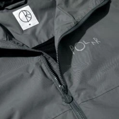 Polar Coach Jacket Graphite 11 Polar Coach Jacket Graphite -Slam City Shop 0004 Polar Skate Co SP24 Coach Jacket Graphite 5 png