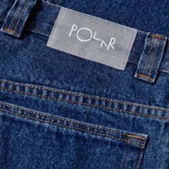 Polar 92! Pants Dark Blue -Slam City Shop 0018 Polar Skate Co SP24 92 Denim Dark Blue 5 png