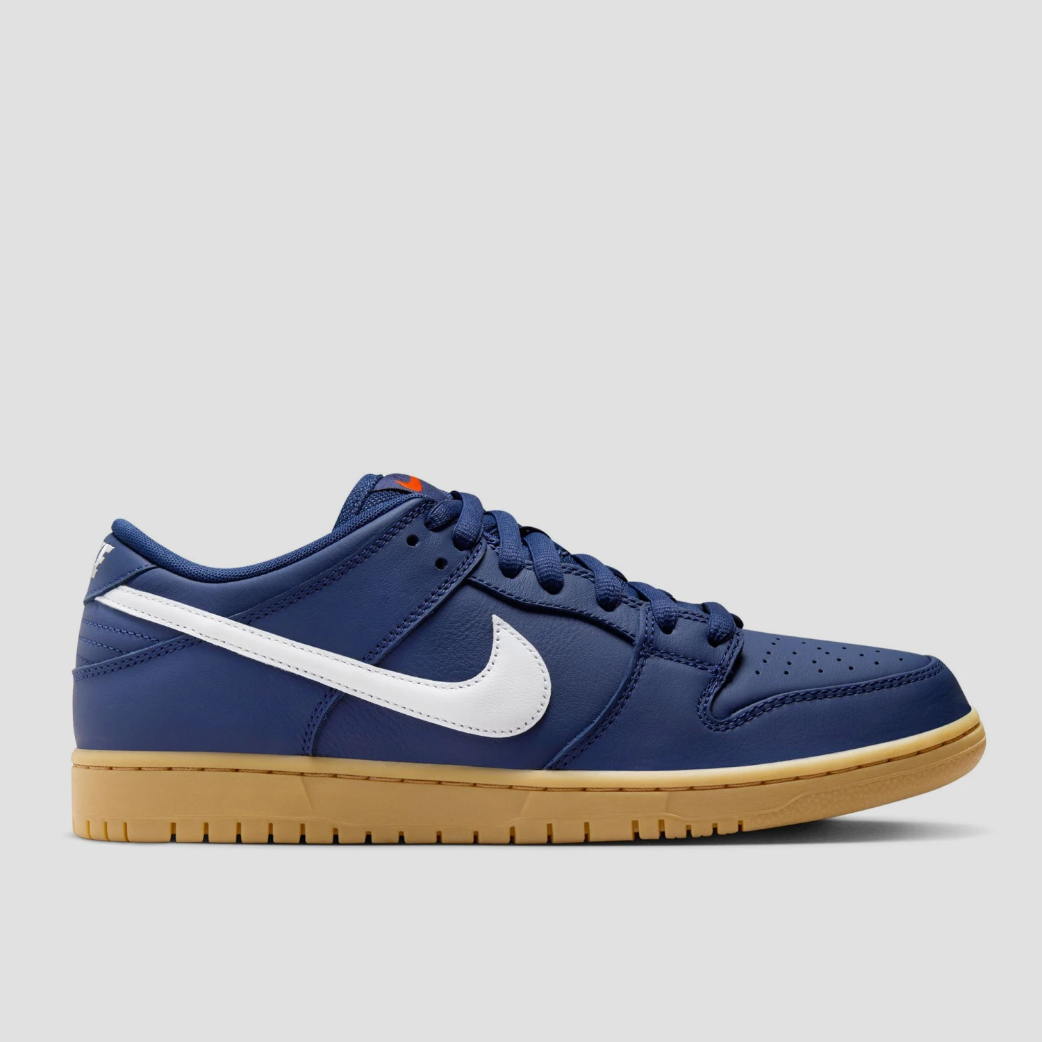 Nike SB Dunk Low Pro Skate Shoes Navy / White - Navy - Gum Light Brown 1 Nike SB Dunk Low Pro Skate Shoes Navy / White - Navy - Gum Light Brown