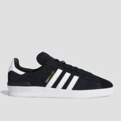 Adidas Campus Advance Shoes Core Black / Footwear White / Footwear White