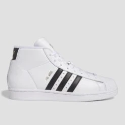 Adidas Pro Model ADV Skate Shoes Cloud White / Core Black / Gold Metallic