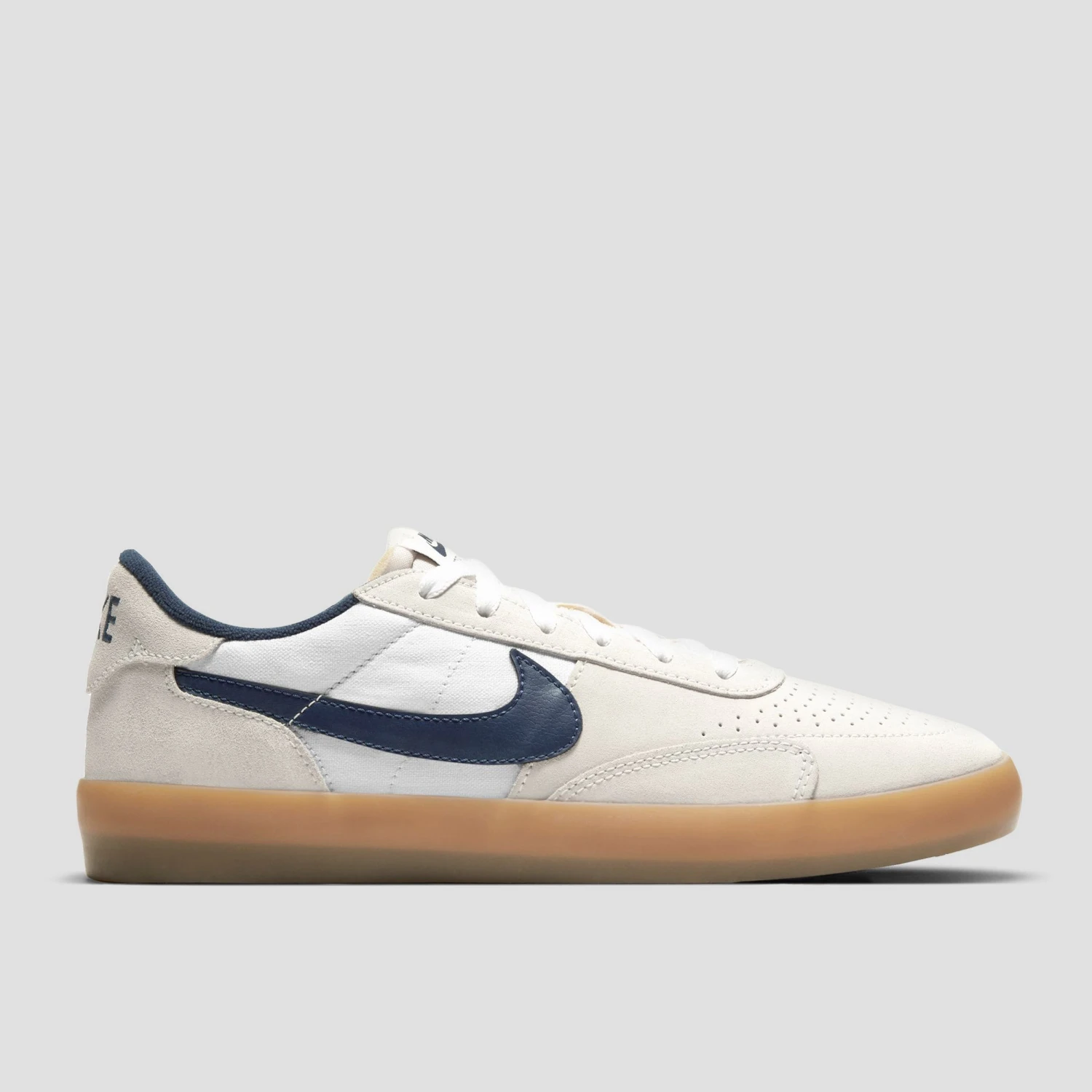 Nike SB Heritage Vulc Shoes Summit White / Navy - White - Gum Light Brown 1 Nike SB Heritage Vulc Shoes Summit White / Navy - White - Gum Light Brown