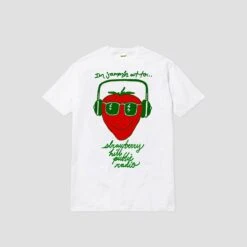 Strawberry Hill Philosophy Club Jammin Out T-Shirt White