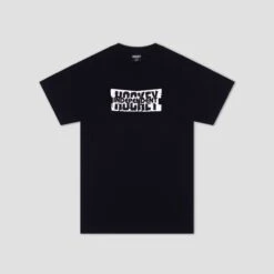 Hockey Decal T-Shirt Black