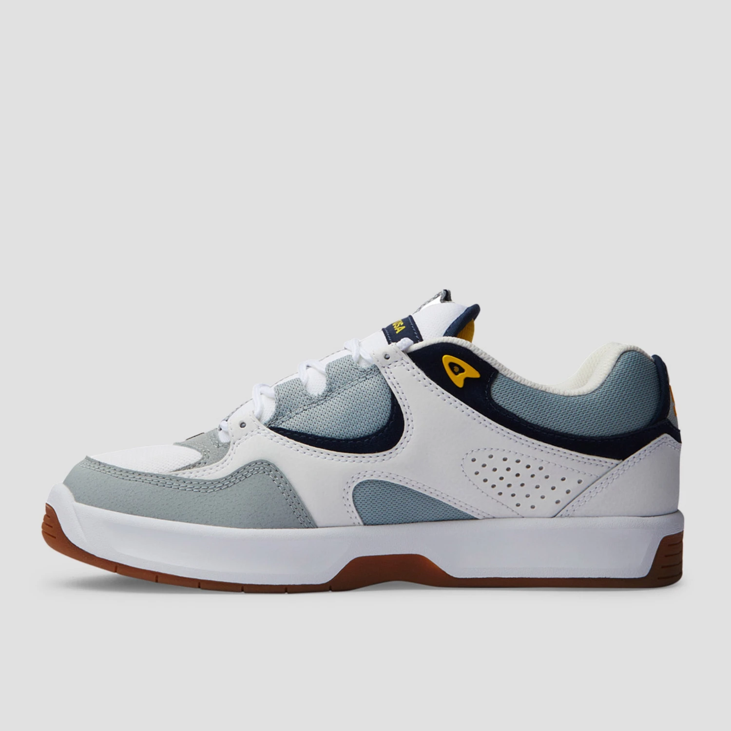 DC Kalynx Zero Skate Shoes White Grey 4 DC Kalynx Zero Skate Shoes White Grey - Image 4