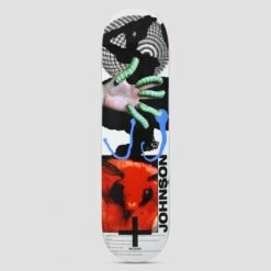 Quasi 8.25 Johnson Mothhead Skateboard Deck