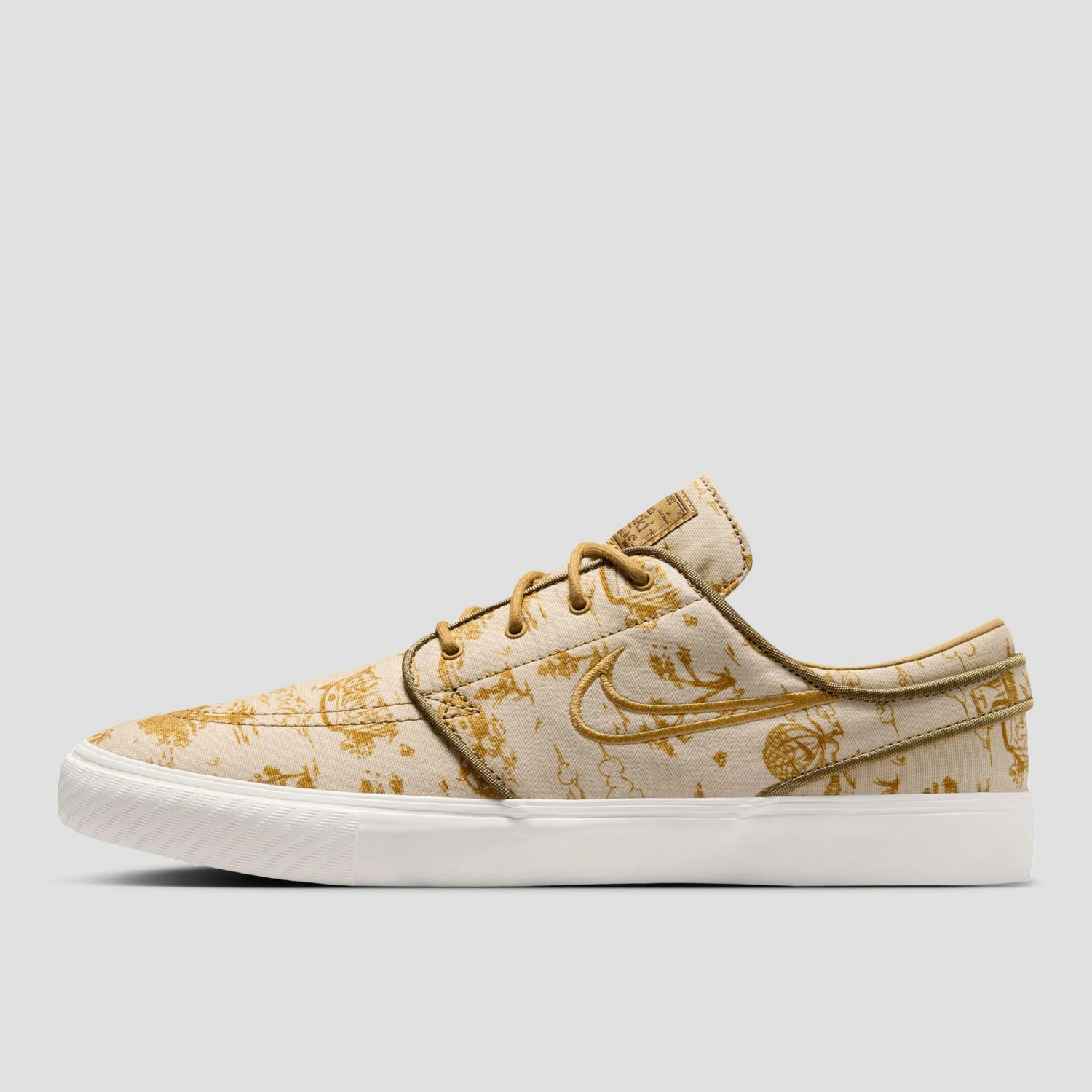 Nike SB Zoom Janoski OG+ Premium Skate Shoe Sesame / FLT Gold / Bronzine - Sail 5 Nike SB Zoom Janoski OG+ Premium Skate Shoe Sesame / FLT Gold / Bronzine - Sail - Image 5