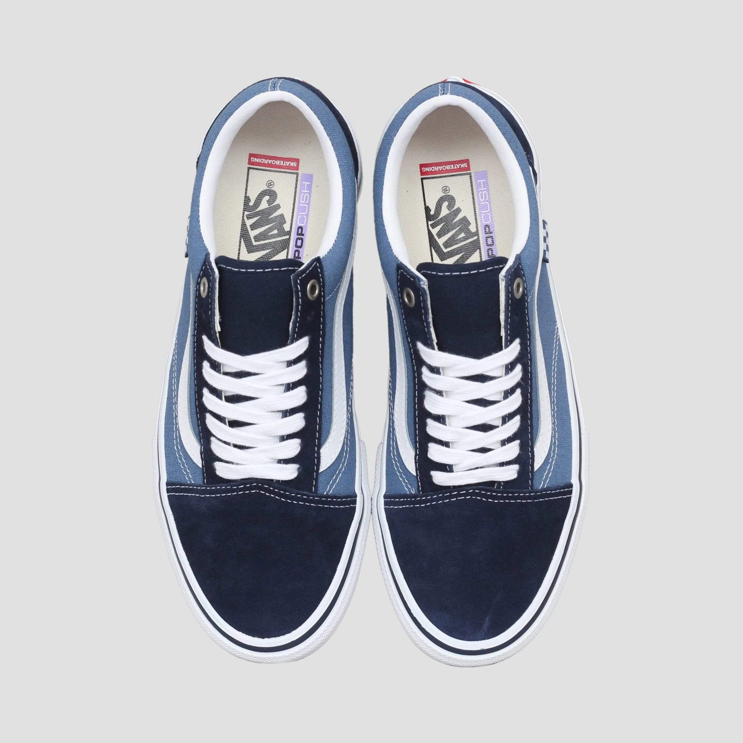 Vans Skate Old Skool Shoes Navy / White 5 Vans Skate Old Skool Shoes Navy / White - Image 5
