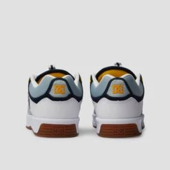 DC Kalynx Zero Skate Shoes White Grey 13 DC Kalynx Zero Skate Shoes White Grey -Slam City Shop 006 dc kalynx wht