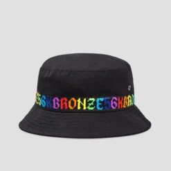 Bronze Old E Bucket Hat Black