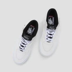 Vans Skate Half Cab Shoes White / Black -Slam City Shop 007 bdeb5db6 5db3 4b02 935b 3e7597e96297