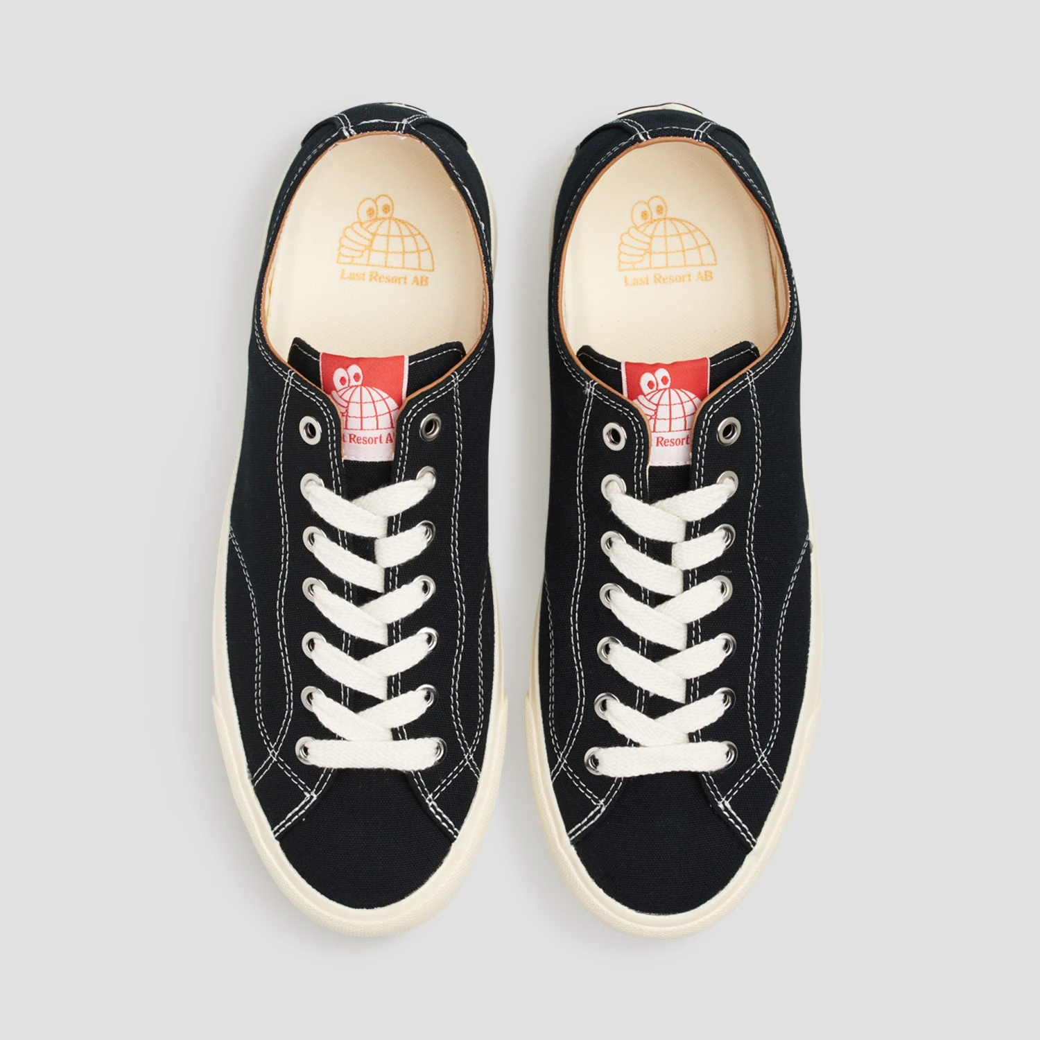 Last Resort AB VM003 Lo Canvas Black / White 3 Last Resort AB VM003 Lo Canvas Black / White - Image 3