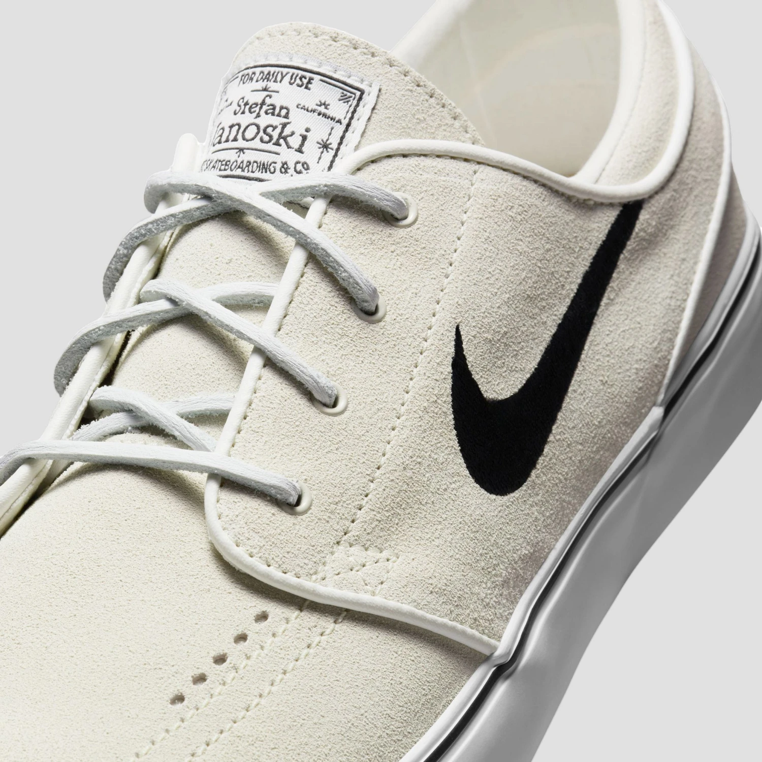 Nike SB Zoom Janoski OG+ Skate Shoes Summit White Black Summit White 7 Nike SB Zoom Janoski OG+ Skate Shoes Summit White Black Summit White - Image 7