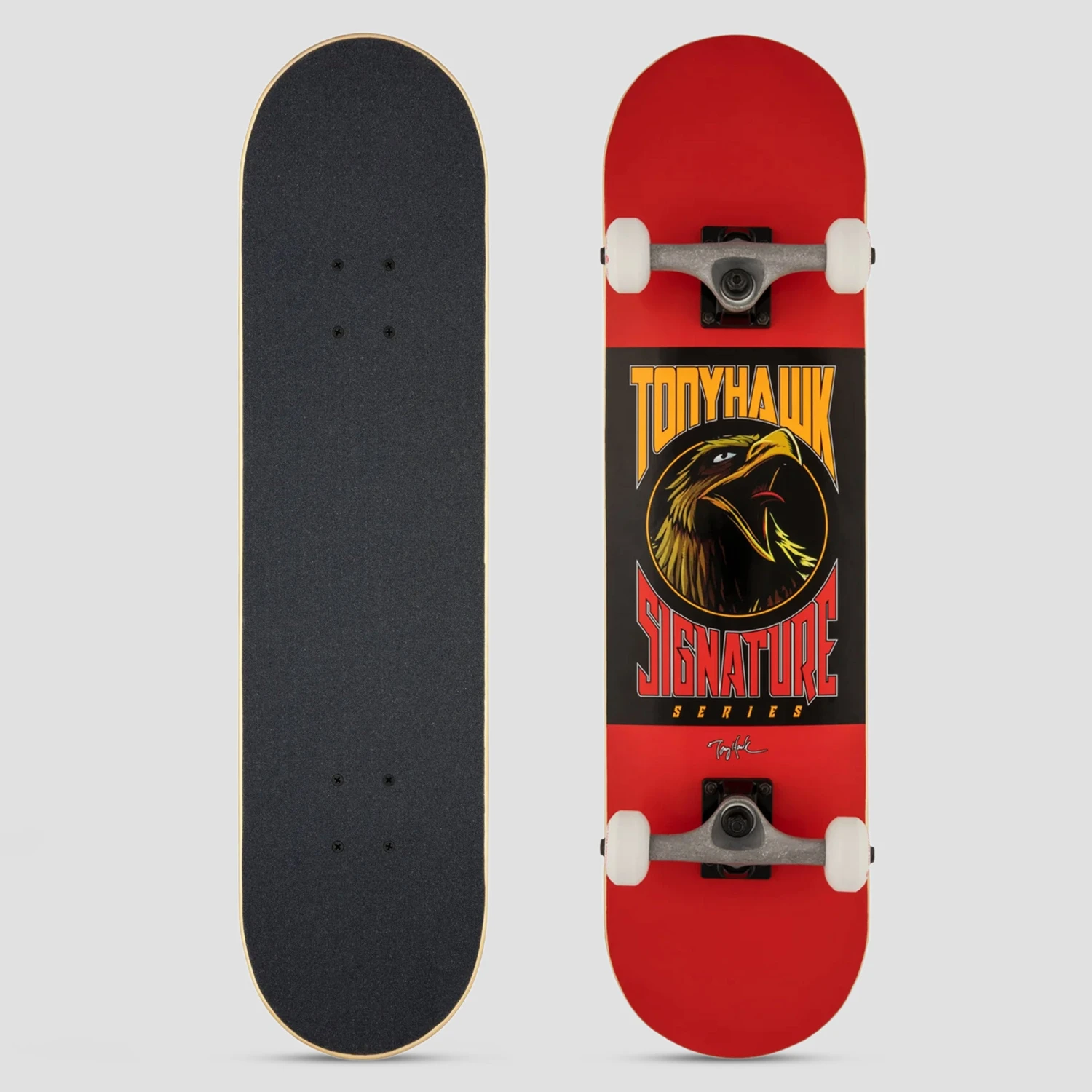 Tony Hawk 8.0 SS 180+Bird Logo Complete Skateboard Red 1 Tony Hawk 8.0 SS 180+Bird Logo Complete Skateboard Red