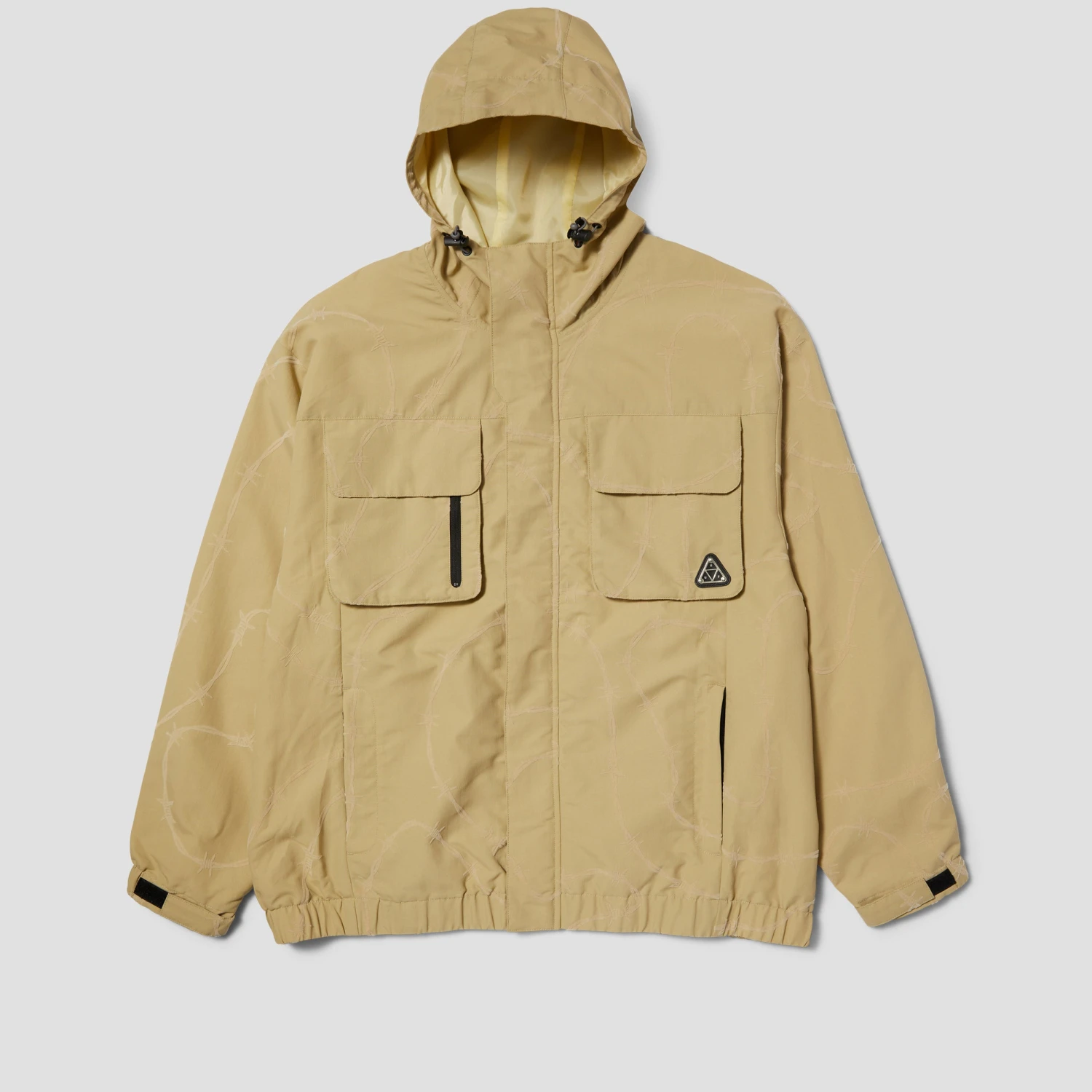 HUF Reservoir Jacket Biscuit 1 HUF Reservoir Jacket Biscuit