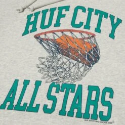 HUF Swish P/O Hood Heather Grey -Slam City Shop 03 ea81985e d25b 4fc4 92e5 4c2352bed864