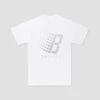 Bronze Towel B Logo T-Shirt White