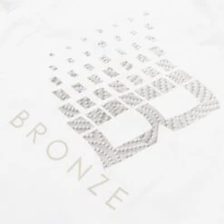 Bronze Towel B Logo T-Shirt White -Slam City Shop 253394