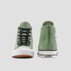 Converse CTAS Pro Hi Skate Shoes Foothill Green / Black / White -Slam City Shop A11927C 320 07