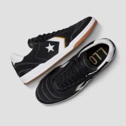 Converse Cons Louie Lopez Pro 2 Skate Shoes Ox Black / White / Black -Slam City Shop A11934 04