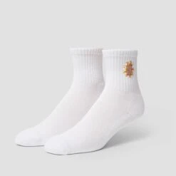 Huf Apollo 1/4 Sock White