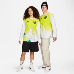 Nike SB Olympic Pack Long Sleeve Skate T-Shirt White / Yellow 13 Nike SB Olympic Pack Long Sleeve Skate T-Shirt White / Yellow -Slam City Shop AURORA HF0035 100 PHCYM002 2000