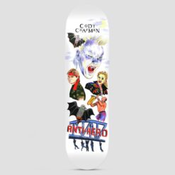 Anti Hero 8.5 Cody Chapman Still Believe Skateboard Deck White