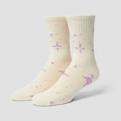 Huf Be Mine Crew Sock Natural