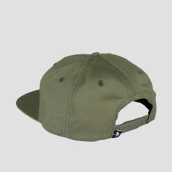 Passport Bloom Workers Cap Military Green -Slam City Shop BLOOM MILITARY GREEN BACK