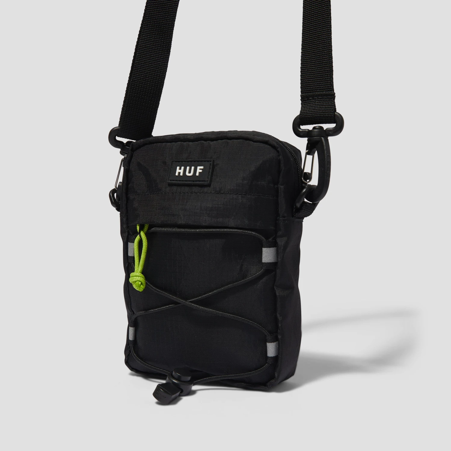 HUF Bowery Side Bag Black 2 HUF Bowery Side Bag Black - Image 2
