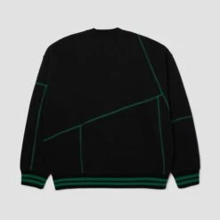 HUF X Bronze HUFware Crew Black 7 HUF X Bronze HUFware Crew Black -Slam City Shop BRONZE HUFWARE CREWNECK BLACK FL00241 BLACK 02