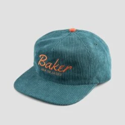 Baker Dolphin Cord Snapback Green