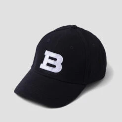 Blast Skates Classic 6 Panel Embroidered B Cap Black