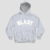 Blast Skates Puff Print Blast Hood Ash Grey