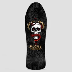 Bones Brigade 10.0 Mike McGill Series 16 Skateboard Deck Black / Gold