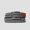 Butter Goods Braided Belt Charcoal