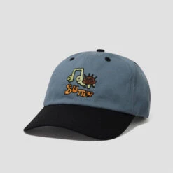 Butter Goods Turtle 6 Panel Cap Ocean / Black