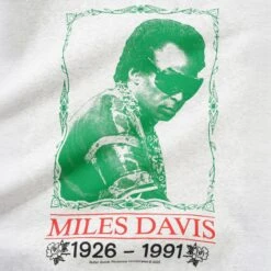 Butter Goods X Miles Davis Thanks Crew Ash -Slam City Shop Butter Goods x Miles Davis Thanks Crew Ash3