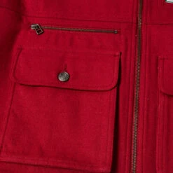 HUF Chilton Chore Jacket Cayenne 7 HUF Chilton Chore Jacket Cayenne -Slam City Shop CHILTON CHORE JACKET CAYENNE JK00457 CAYNE 04