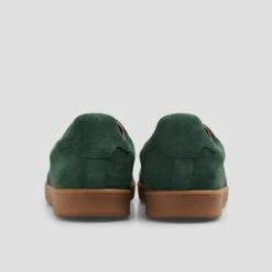 Last Resort AB CM001 Suede Skate Shoes Elm Green / Loganberry / Gum -Slam City Shop CM001 Suede ElmGr Logan Gum 04