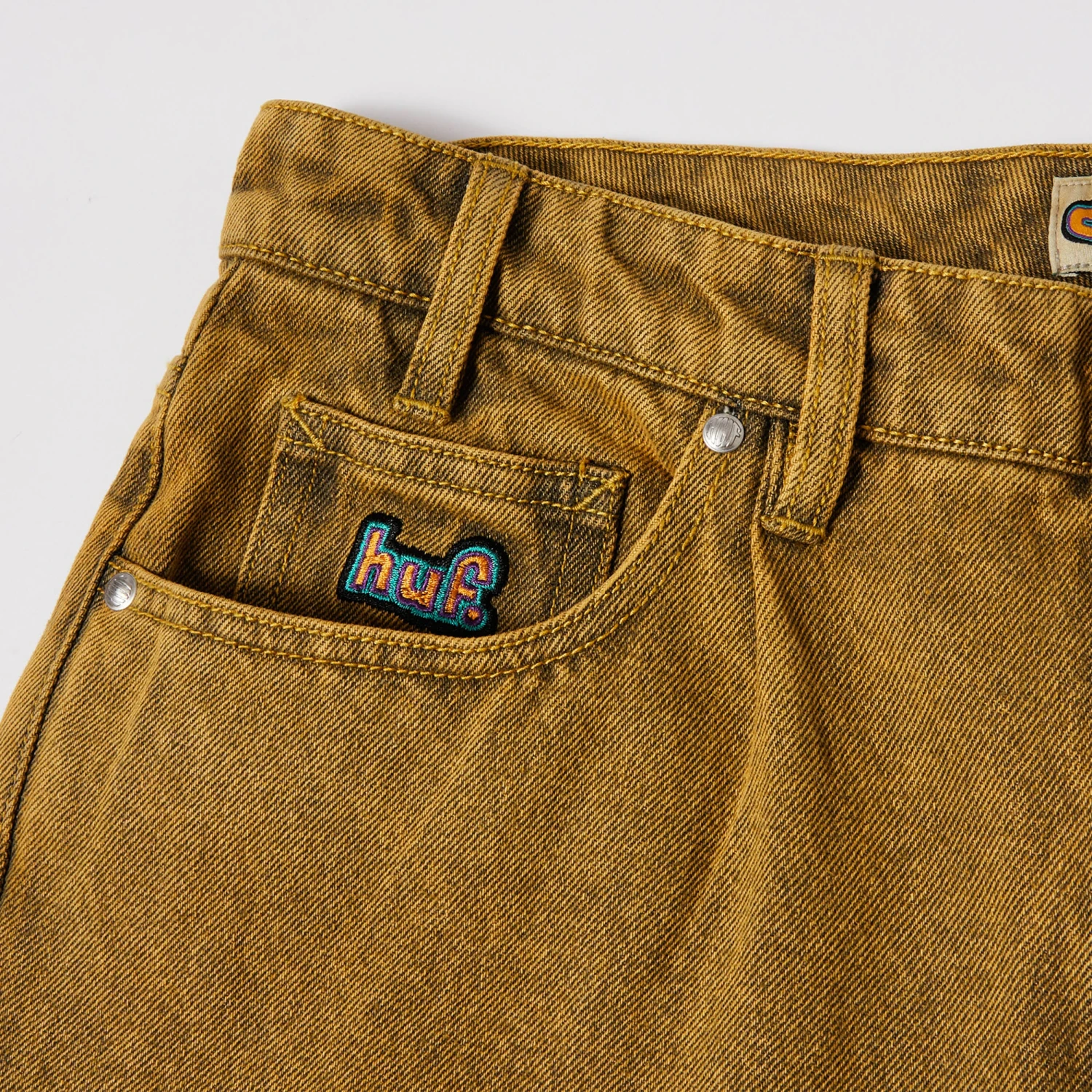 HUF Cromer Washed Pant Dijon 3 HUF Cromer Washed Pant Dijon - Image 3