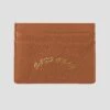 Cash Only Leather Cardholder Tan