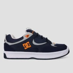 DC Kalynx Zero Skate Shoes Navy / Orange