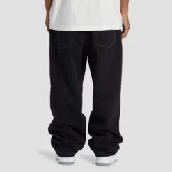 DC Worker Baggy Denim Pant RBT Black Tint 9 DC Worker Baggy Denim Pant RBT Black Tint -Slam City Shop DC Worker Baggy Denim Pant RBT Black Tint 04
