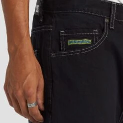 DC Worker Baggy Denim Pant RBT Black Tint 10 DC Worker Baggy Denim Pant RBT Black Tint -Slam City Shop DC Worker Baggy Denim Pant RBT Black Tint 05