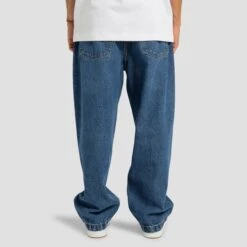 DC Worker Baggy Denim Pant RSI Stone Indigo -Slam City Shop DC Worker Baggy Denim Pant RSI Stone Indigo 04