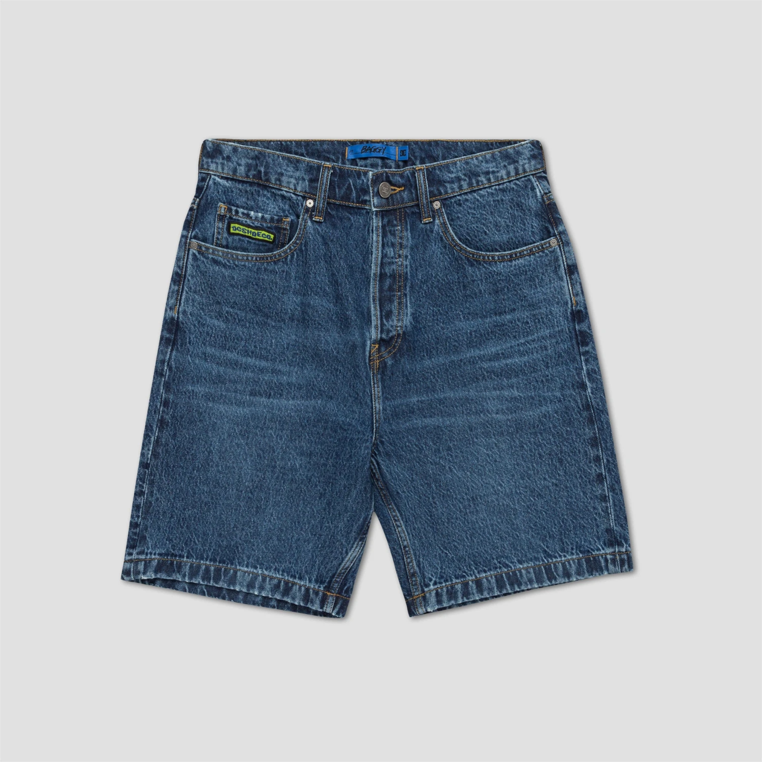 DC Worker Baggy Denim Shorts RSI Stone Indigo 1 DC Worker Baggy Denim Shorts RSI Stone Indigo