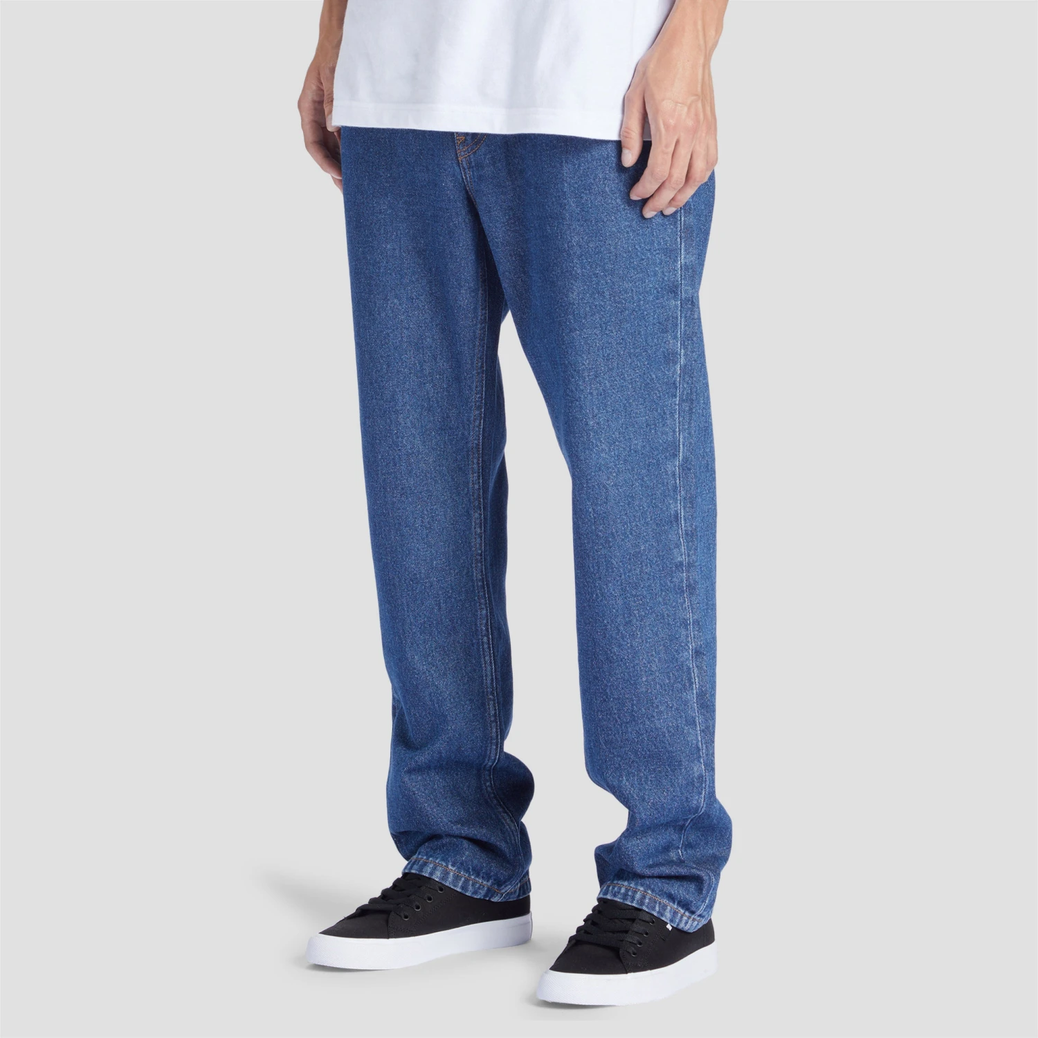 DC Worker Straight Denim Pant Ril Indigo Dark 3 DC Worker Straight Denim Pant Ril Indigo Dark - Image 3