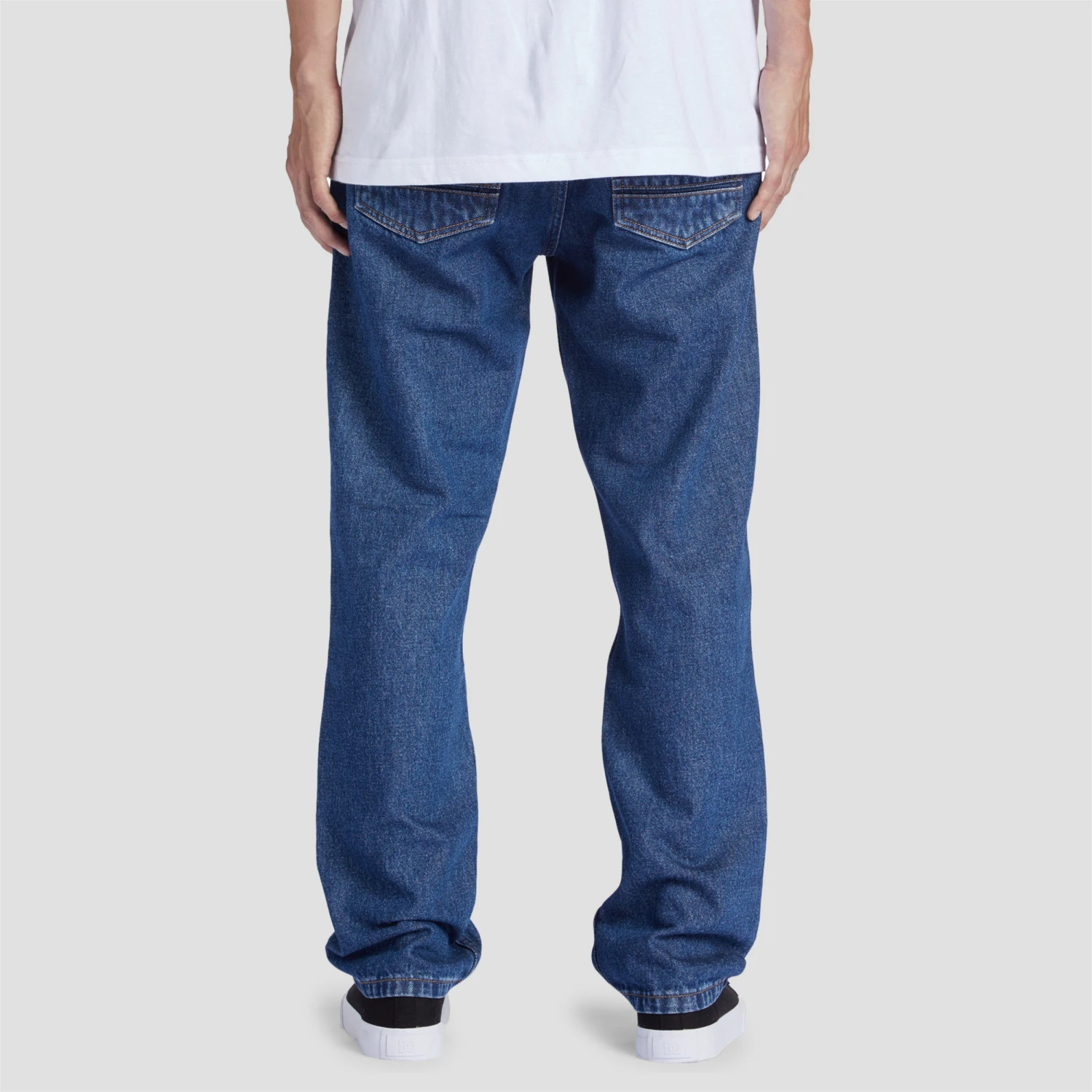 DC Worker Straight Denim Pant Ril Indigo Dark 4 DC Worker Straight Denim Pant Ril Indigo Dark - Image 4