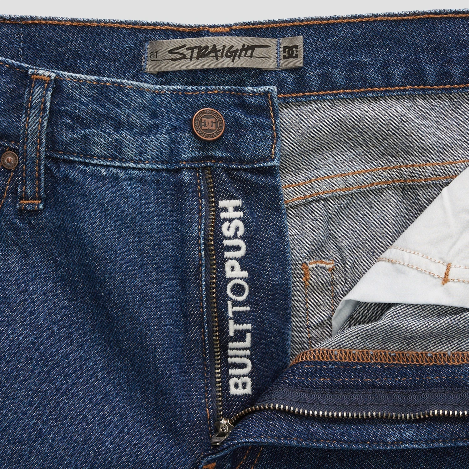 DC Worker Straight Denim Pant Ril Indigo Dark 6 DC Worker Straight Denim Pant Ril Indigo Dark - Image 6